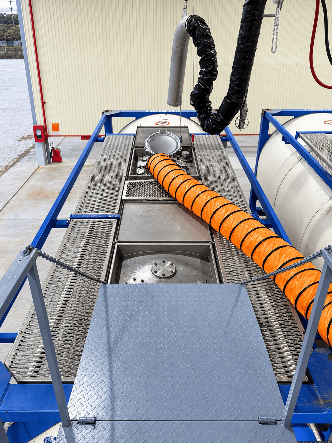 Cấu tạo cơ bản của ISO Tank